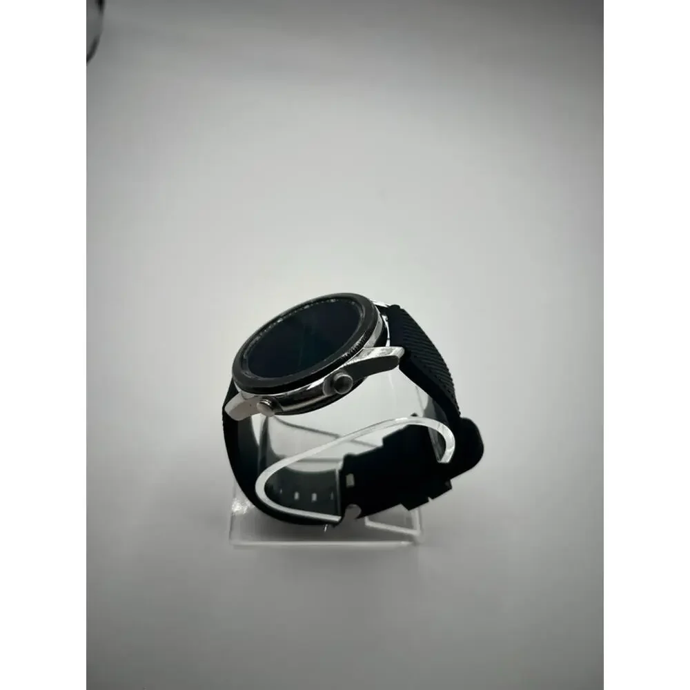 Samsung Galaxy Watch3 SM-R840 45mm 8GB Silver Dial Black Band Stainless steel